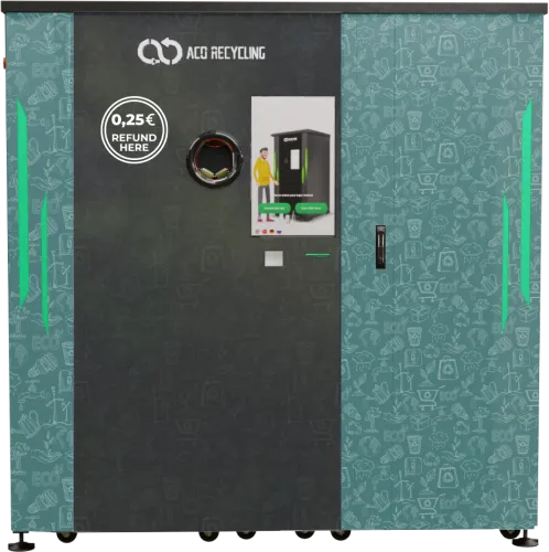 K-3 TRIO Reverse Vending Machine Vinyl Design